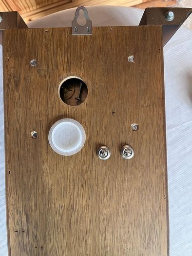 vintage wall clock Hermle Germany , not working