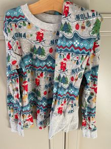 Leigh Tucker Willow Nollaig Shona Christmas PJs 4-5years
