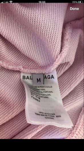 Ladies Balenciaga hoodie size M