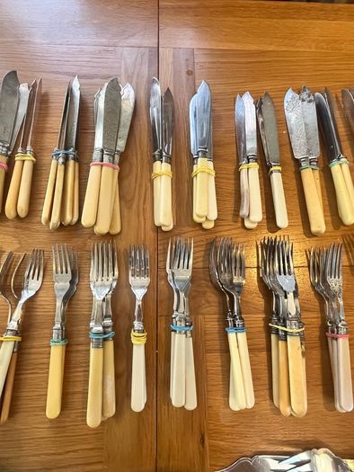 Antique Fish Cutlery Collection