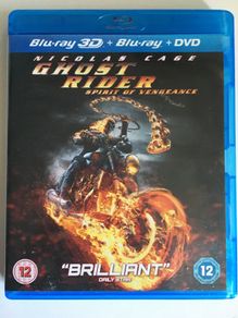 Ghost Rider: Spirit Of Vengeance 3D [2012] [3D/Blu-ray & DVD Movie]