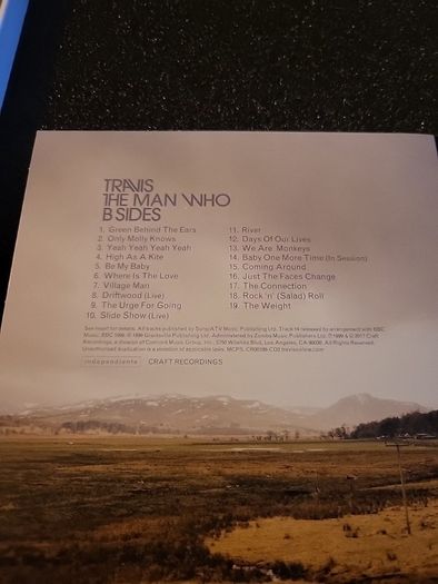Travis The Man Who deluxe vinyl/cd boxset