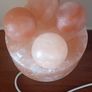 Salt lamp with massage balls Image 3