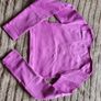 Primark Purple Long Sleeve Crop Top Image 4