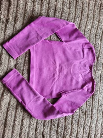 Primark Purple Long Sleeve Crop Top