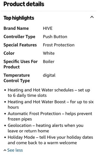 Hive Thermostat