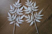 Glitter Christmas decorations