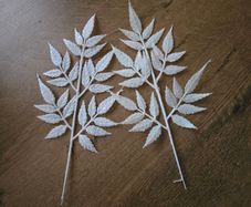 Glitter Christmas decorations