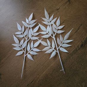 Glitter Christmas decorations