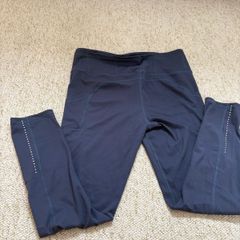 Lululemon leggings / navy / pockets / reflective/ new