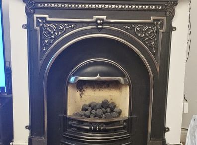 Fireplace Wall Insert + Gas Fire
