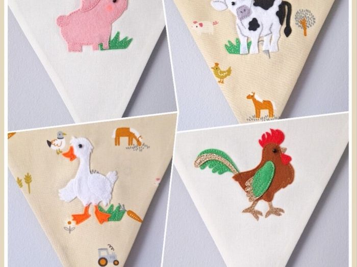 Adorable Farm Themed Bunting