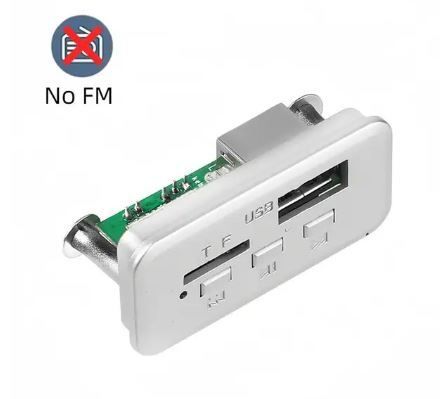 Wireless Bluetooth 5.0 DIY MP3 WMA WAV Decoder Board Car Audio USB TF, 12 V. New.