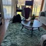 Velvet Plush Blue Rug Image 3