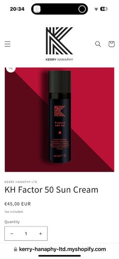 Kerry Hanaphy Protect SPF 50