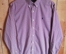 Ralph Lauren men's Authentic long sleeve check shirt medium size