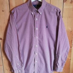 Ralph Lauren men's Authentic long sleeve check shirt medium size