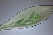 SALE!  Handpainted Gilded Porcelain Dish, Signed