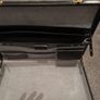 Black Leather Brief Case good as new Image 3