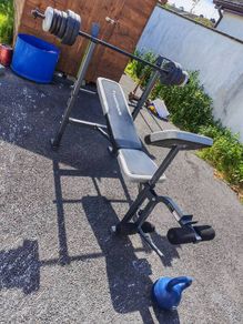 weights and bench
