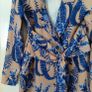 New Blazer dress blue nude size 14 Image 3