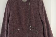 Ladies Magee tweed biker jacket