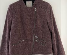 Ladies Magee tweed biker jacket