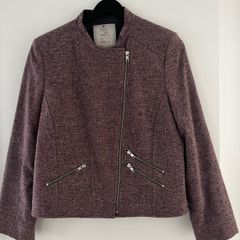 Ladies Magee tweed biker jacket