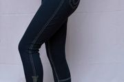 HV Polo Womens Horse Riding Breeches Trousers Navy Blue Size 36