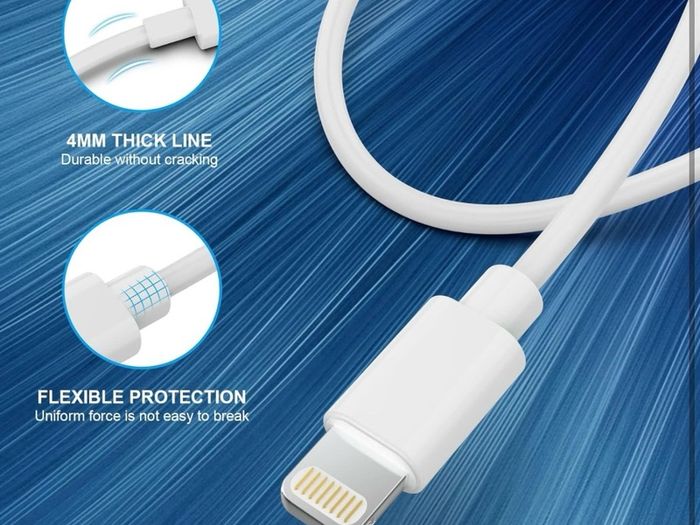 iPhone Charger [MFi Certified] 2Pack 20W PD USB C Power Adapter with 2Pack Fast Charging Cabe, USB C PD Wall Charger Plug and 6/6FT iPhone Charger Cable Compatible iPhone 15 14 13 12 11 Pro/Pro Max/Plus