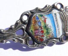Vintage 800 Silver Souvenir Spoon 7,8g