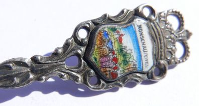 Vintage 800 Silver Souvenir Spoon 7,8g