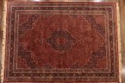 This is a good old hand knotted carpet with no wear