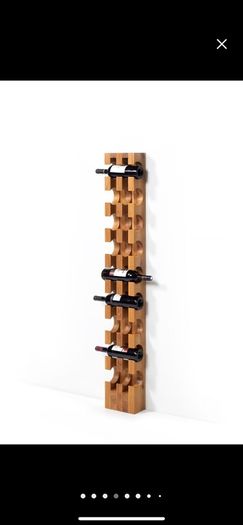 Wine Rack Oak Wood