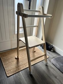 Toddler foldable step learning tower