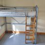 Bunk Bed Metal Frame with Matress Image 3