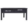 Coffee Table Black 100x50x45 cm Wood Image 4