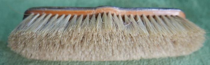 Antique 1800s Sterling Silver Cloth Brush, Art Deco Cloth Brush, 1800s - 97,8g