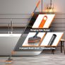 NEWE Shower Cleaning Brush, Tub Tile Cleaner Scrubber with Telescopic Long Handle Image 4