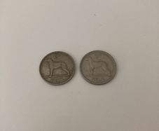 Irish 6d free state 1928,1935