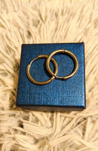 Endless Hoops Silver Round Earrings Minimalist Jewelry