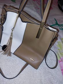 Camel And White Bag