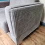 2 seat settee sofa bed modern design Image 3