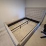 King Size Bed Grey Image 4