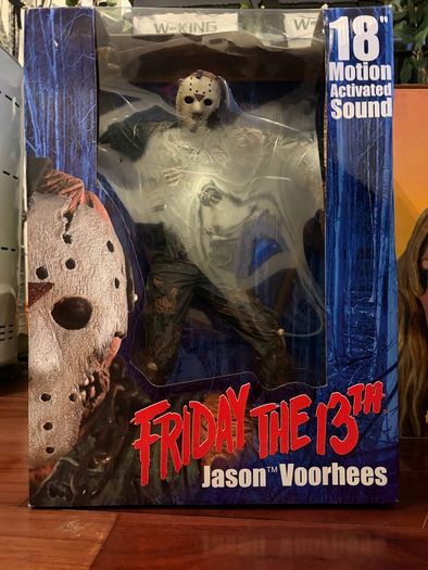 Jason Voorhees 18" Neca Reel Toys Figure Boxed with Sounds Friday The 13th