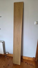 IKEA floating shelf with LED