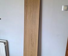 IKEA floating shelf with LED
