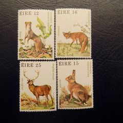 Irish stamps set 1980.Fauna and Flora.MNH.