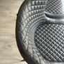 2 PU leather grey bench chair Image 2