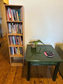 green coffee table